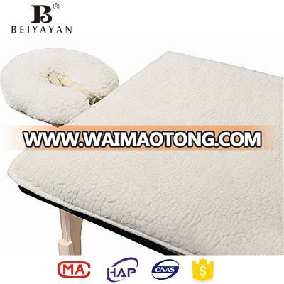 Nantong Factory Direct Fleece Pad Set Anti-Bacteria Massage Table Paper Sheet