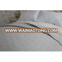 Luxury Quilting Matt Satin Bed Cover Sheet